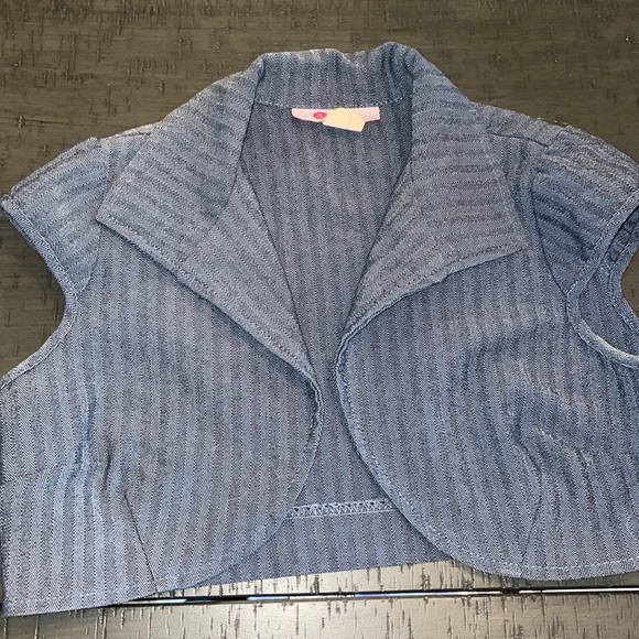 Tops - Xs denim look blazer